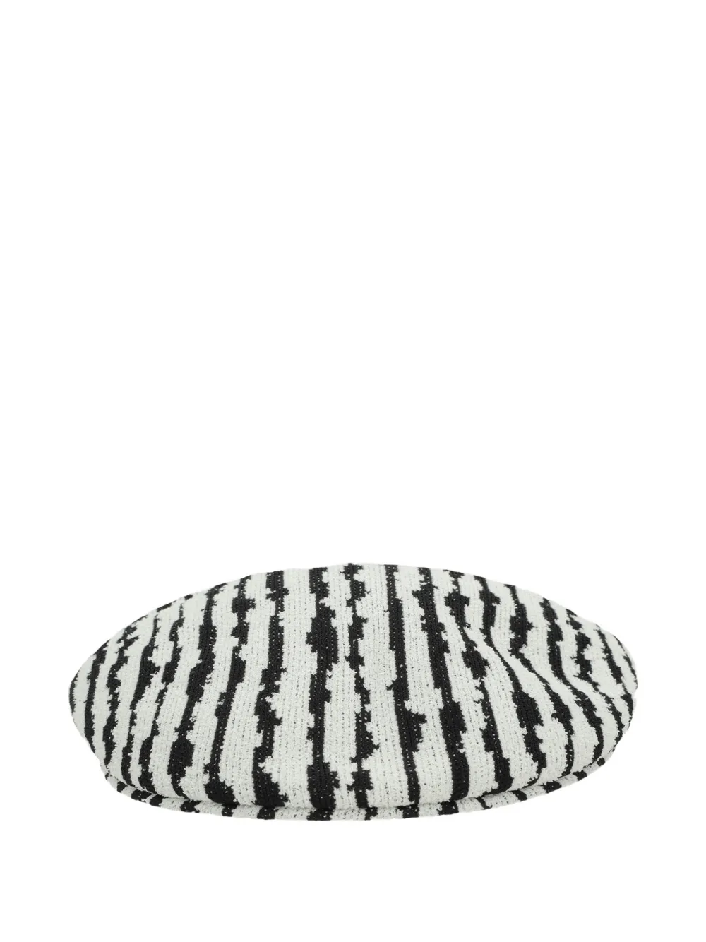 Kangol striped baker boy cap - Wit