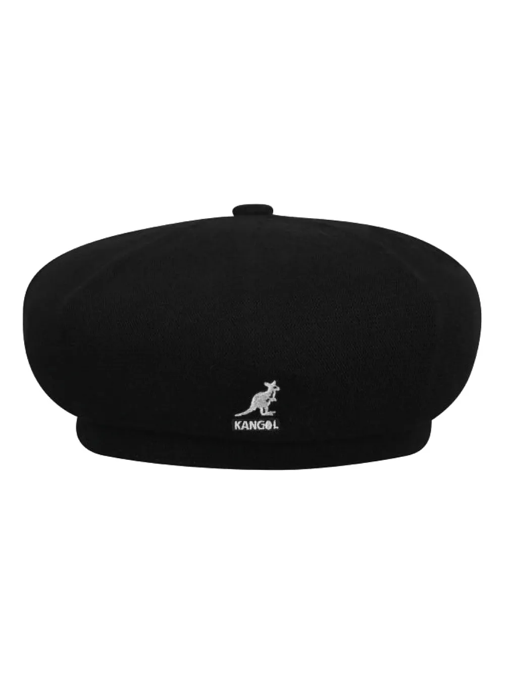 Kangol Bamboo Jax embroidered-logo beret Zwart