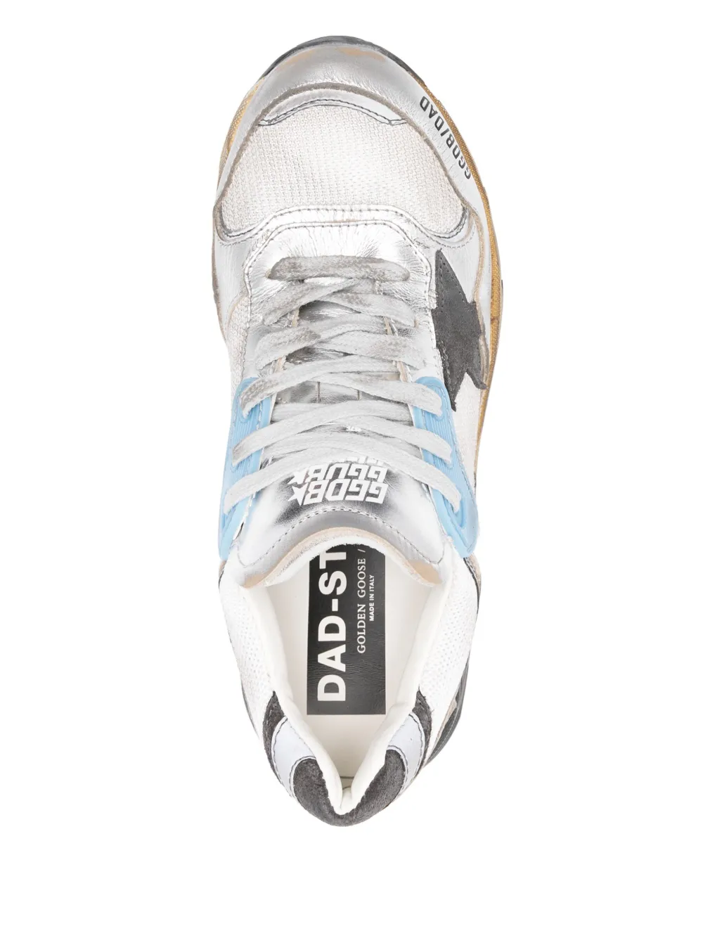 Golden Goose Running Dad sneakers Silver