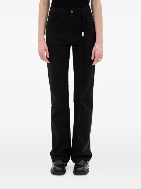 Ann Demeulemeester Ona 5 Pocket flared trousers
