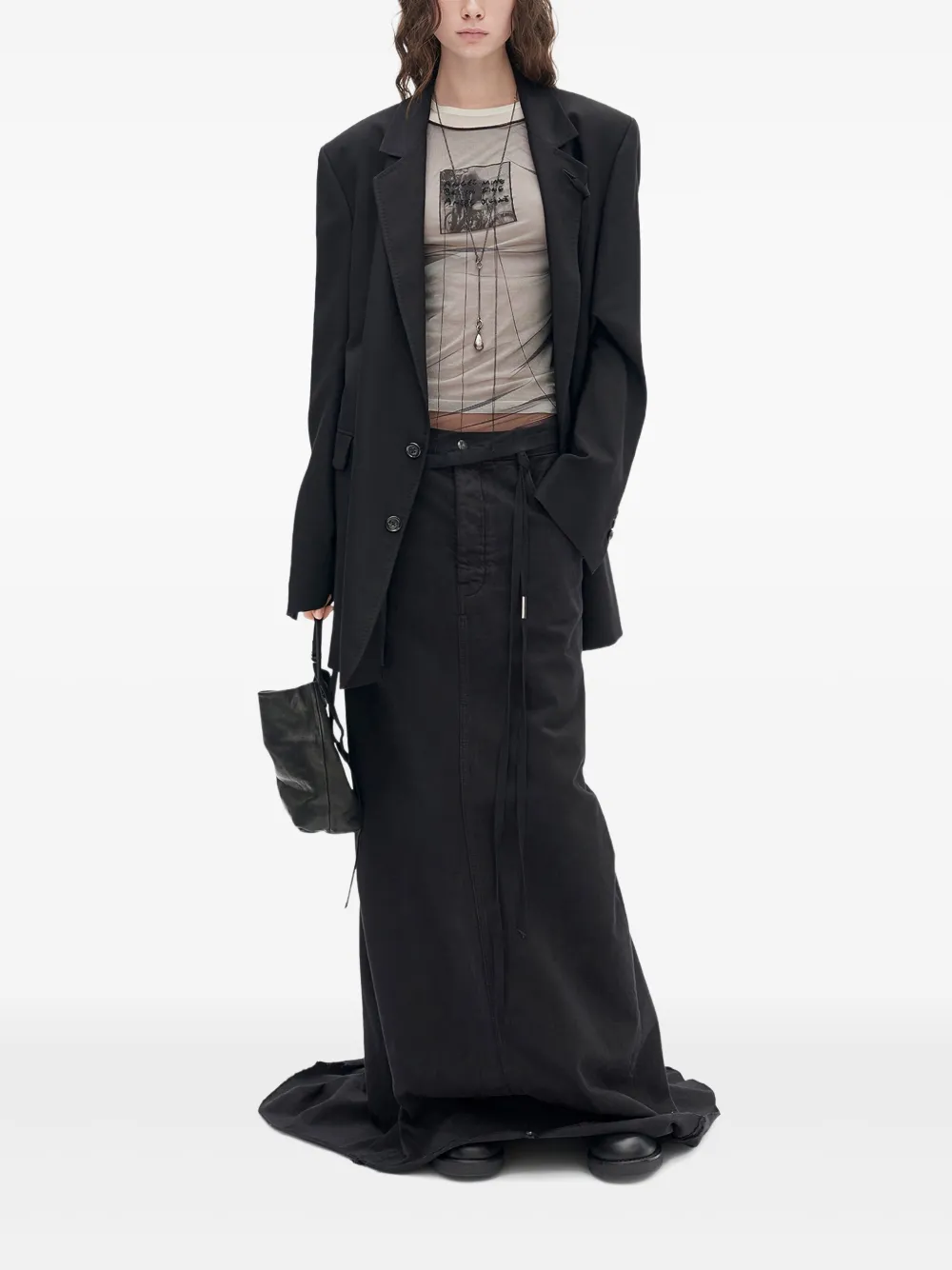 Ann Demeulemeester Agnes single-breasted blazer | Blazers | Image 2