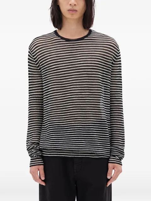 Ann Demeulemeester Racin striped sweater