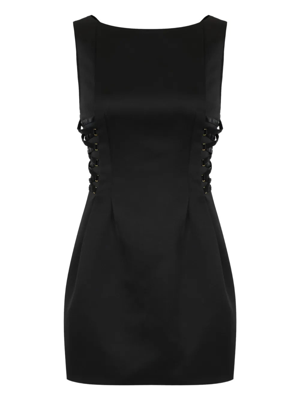 Elisabetta Franchi Mouwloze mini-jurk Zwart