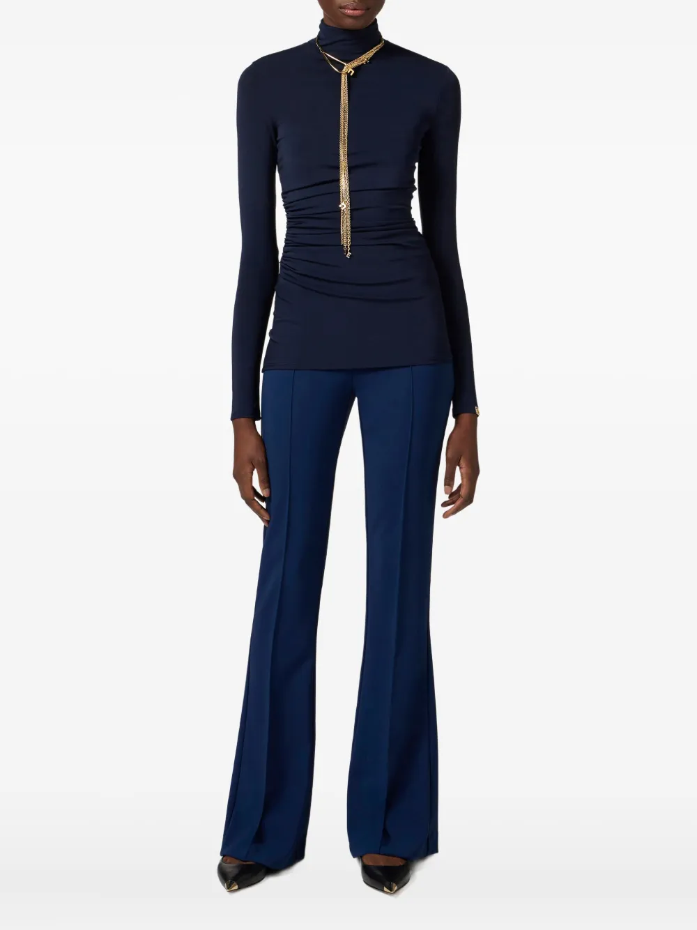 Elisabetta Franchi lightweight draped top | T-Shirts & Jersey Shirts | Image 2