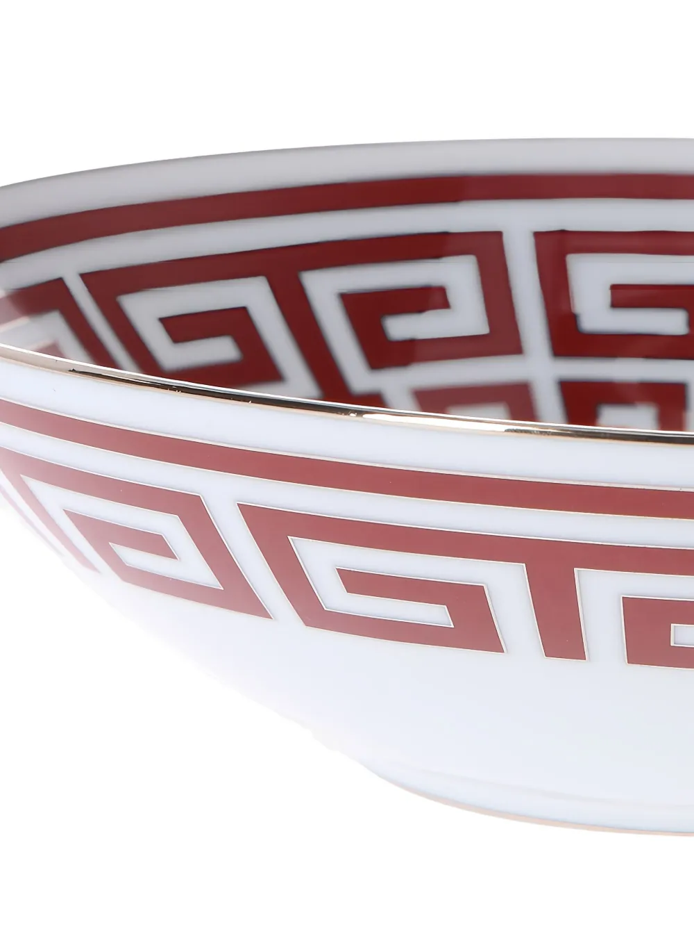 Ginori 1735 Labirinto Porcelain Bowl (28cm) In Red