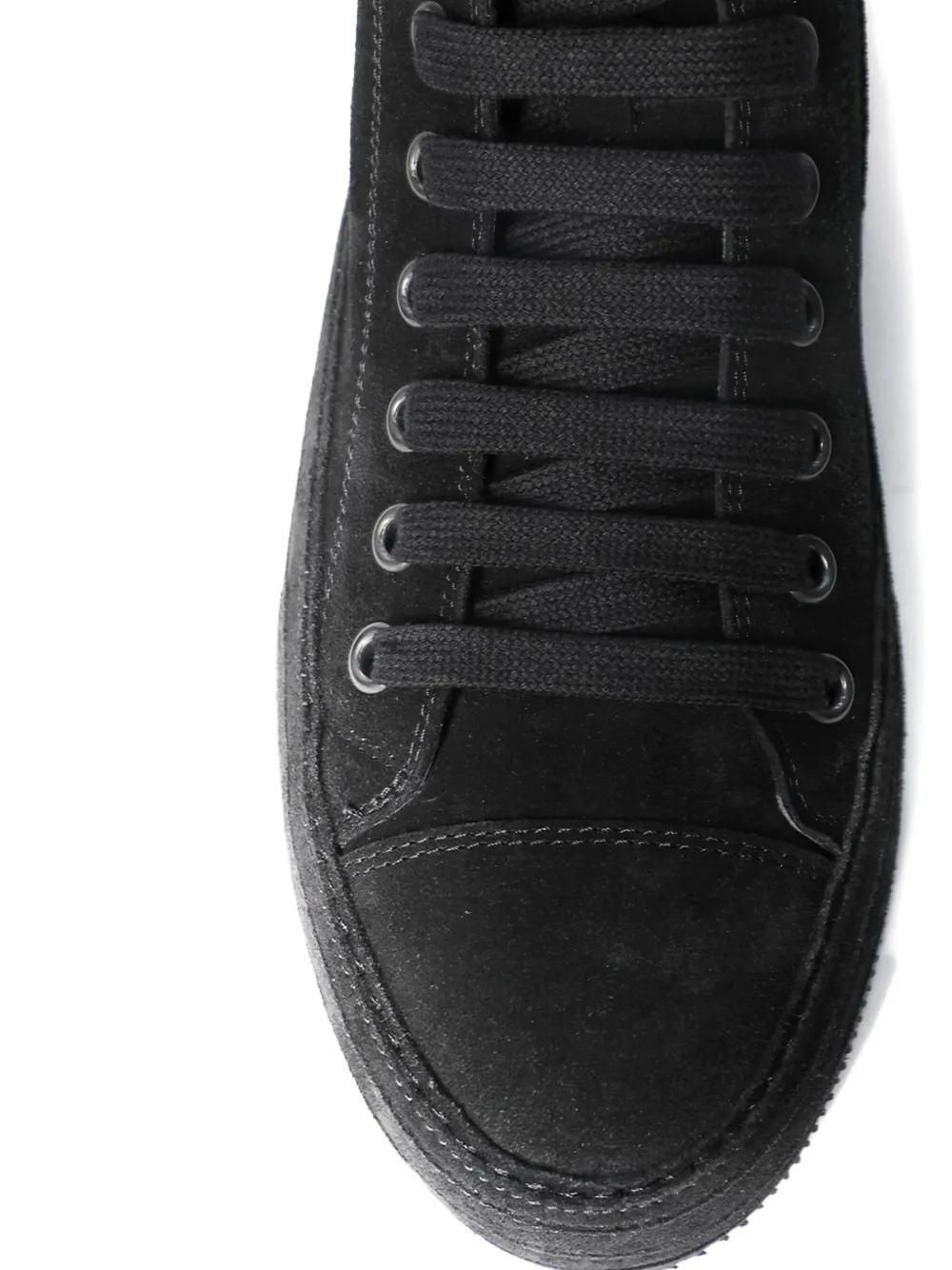 Ann Demeulemeester Leren sneakers Zwart