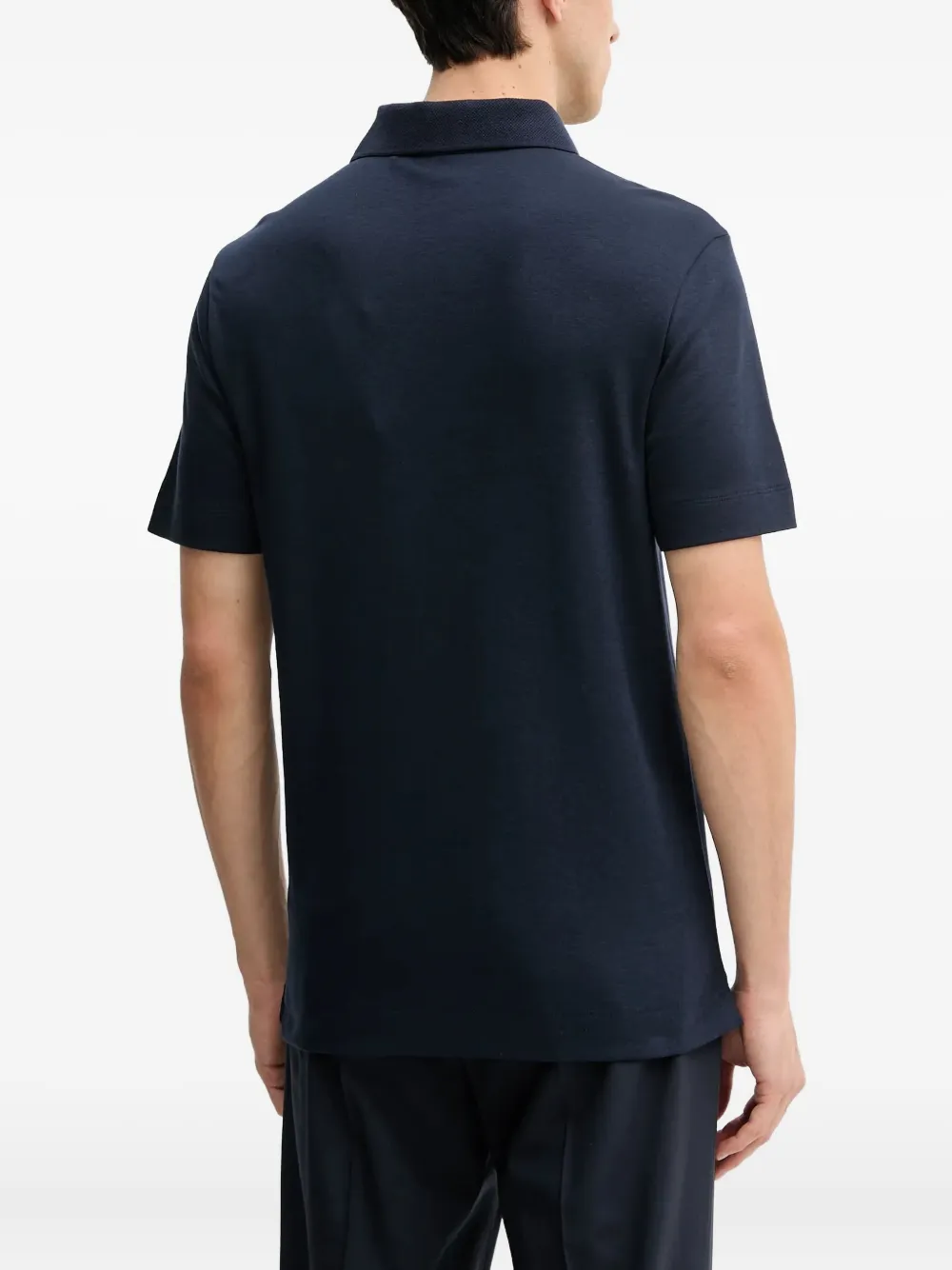 BOSS Poloshirt met korte mouwen Blauw