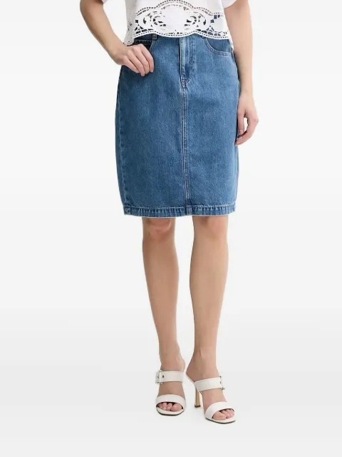 BOSS five-pocket denim skirt