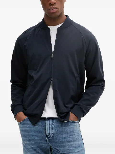 BOSS zip-fastening bomber jacket