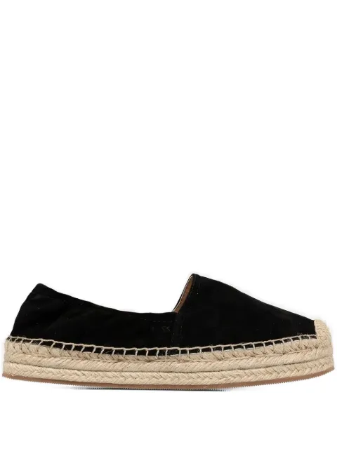 BOSS jute-platform espadrilles
