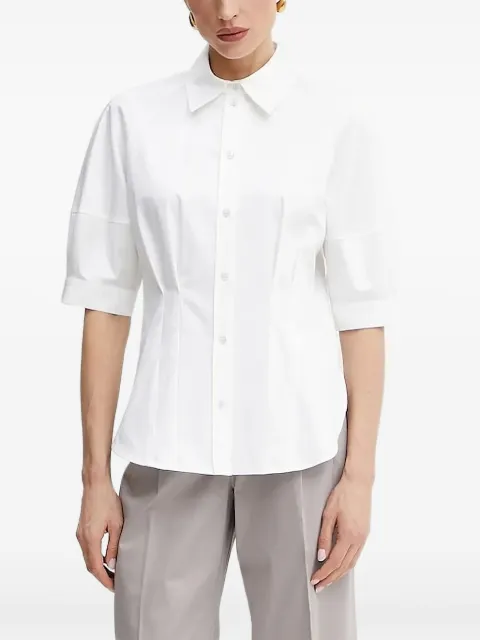 BOSS button-front fitted shirt