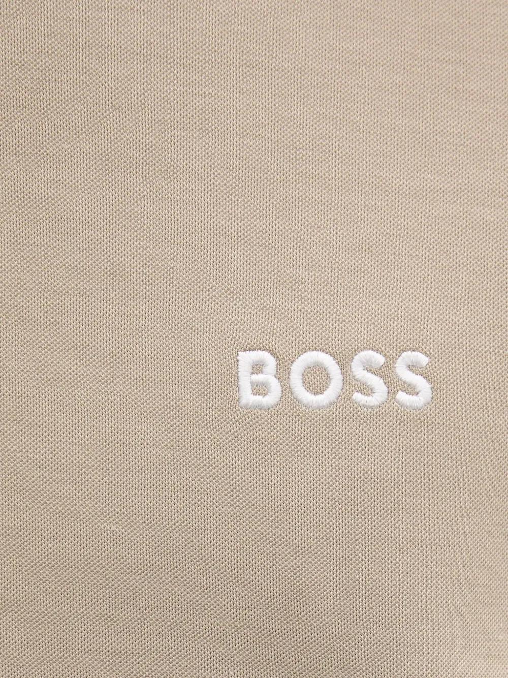 Hugo Boss Crew-neck Sweatshirt In Neutral
