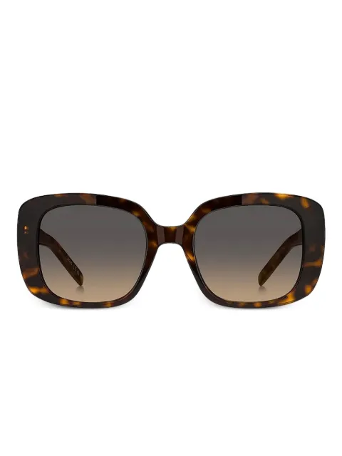 BOSS logo-plaque square sunglasses