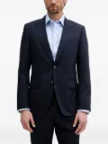 BOSS check suit - Blue