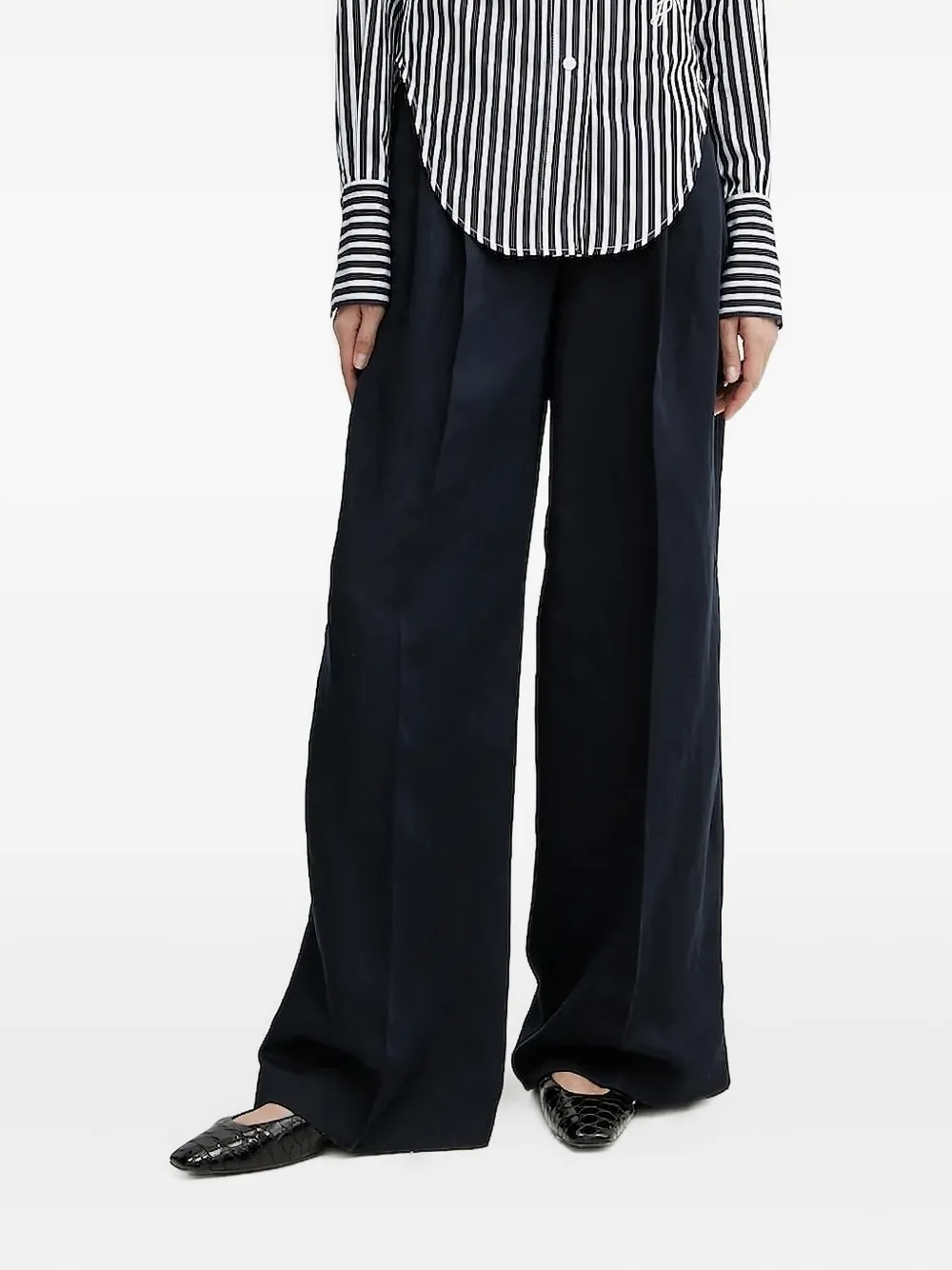 BOSS jetted-pocket trousers | Black | Image 1