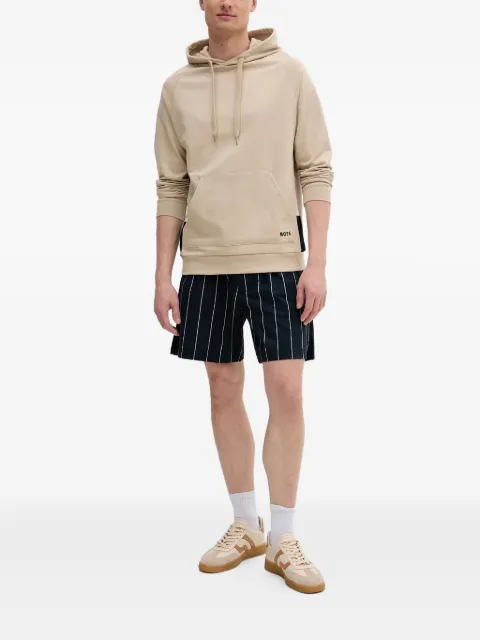 BOSS Shorts mit Nadelstreifen