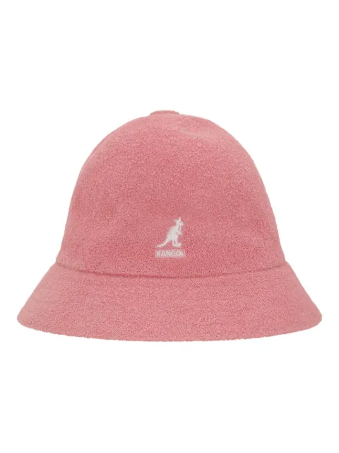 Kangol logo-patch bucket hat