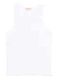 Marni organic cotton tank top - White