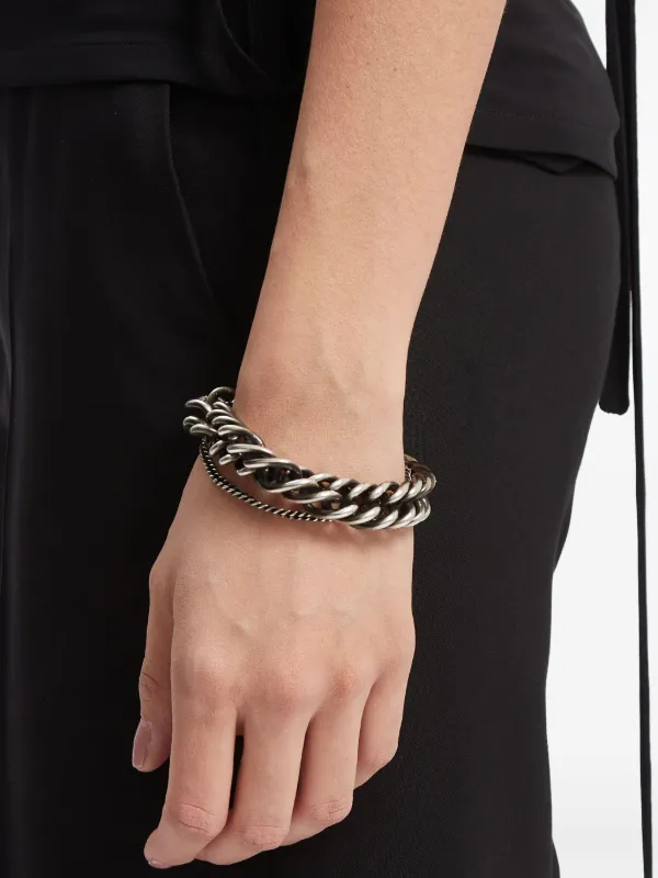 ANN DEMEULEMEESTER シルバーブレスレット ANN DEMEULEMEESTER シルバーブレスレット