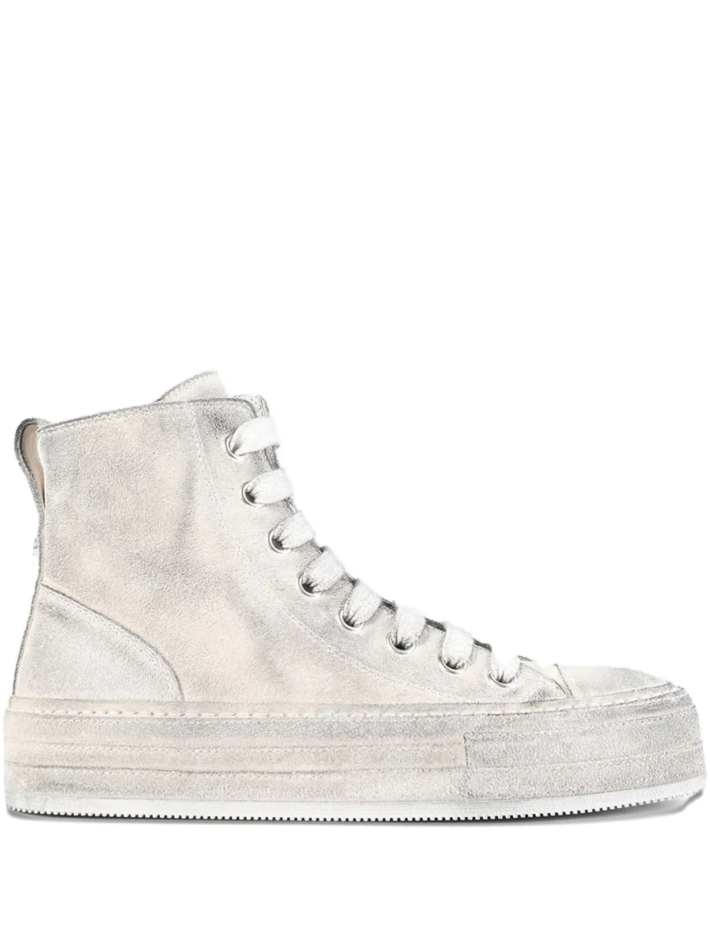 Ann Demeulemeester Sneakers Orvo in pelle scamosciata - Bianco