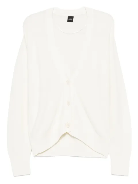 BOSS button-front cardigan