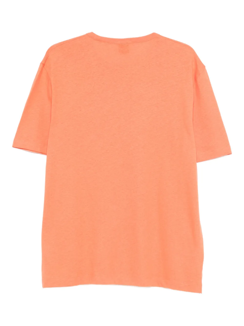 BOSS Linnen T-shirt - Oranje