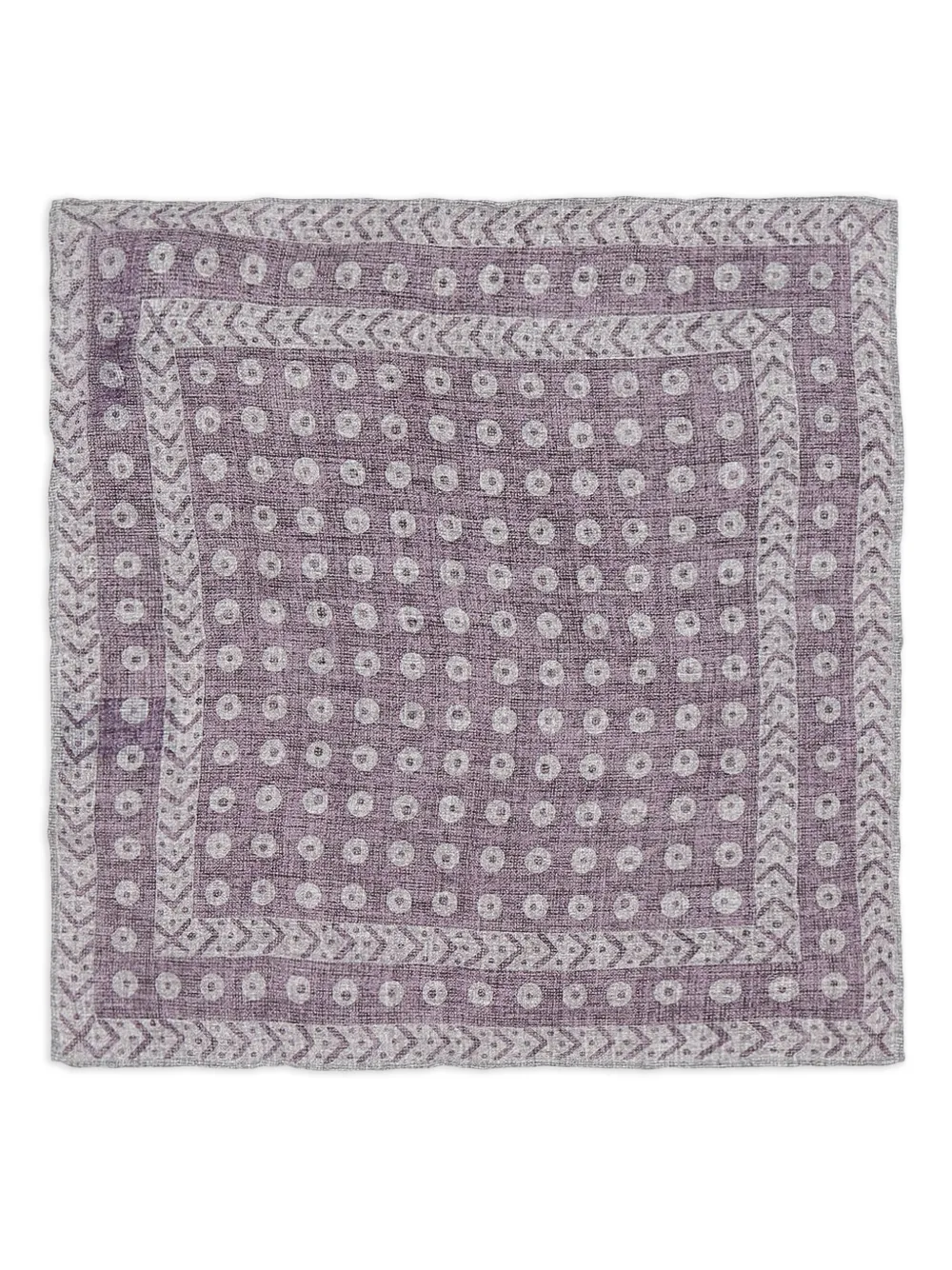 Brunello Cucinelli dotted handkerchief | Purple | Image 1