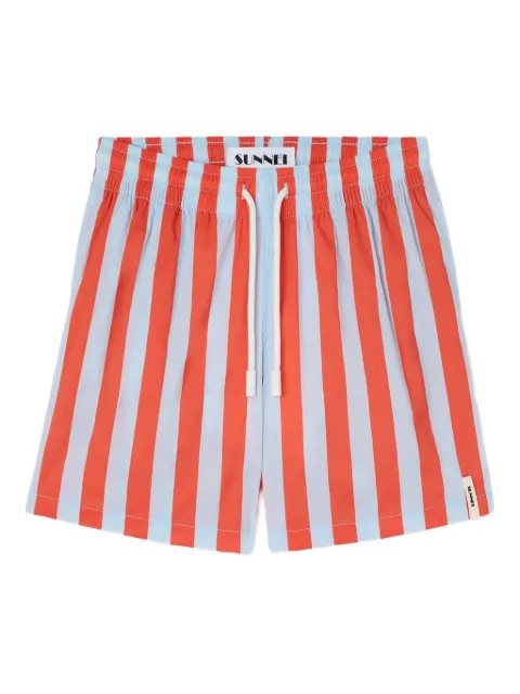 Sunnei striped swim shorts