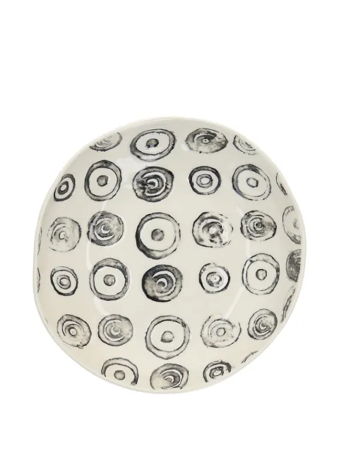 10 CORSO COMO signature circle jacquard soup plate