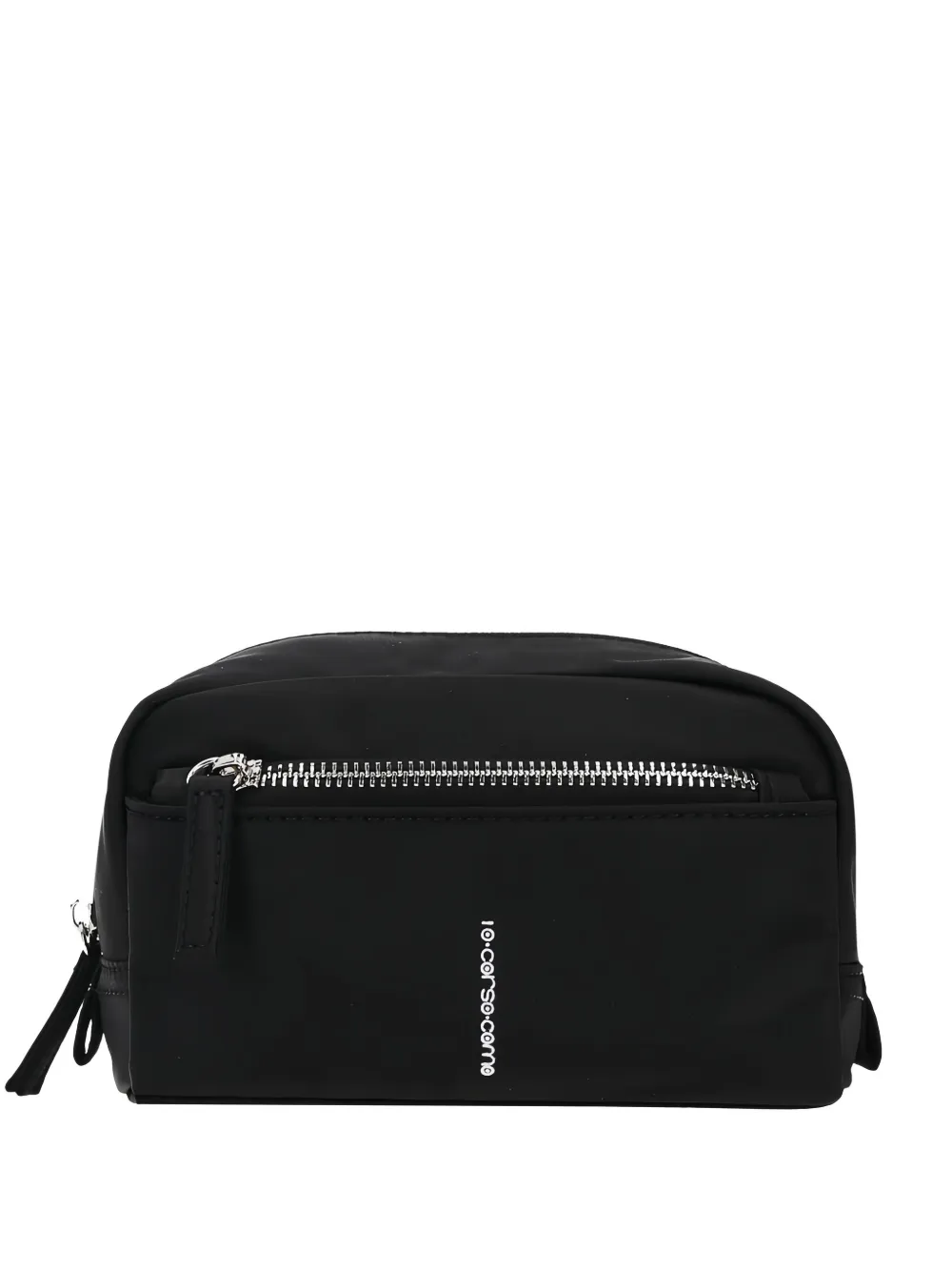 10 CORSO COMO logo-print wash bag Zwart