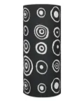 10 CORSO COMO signature circles jacquard vase - Black