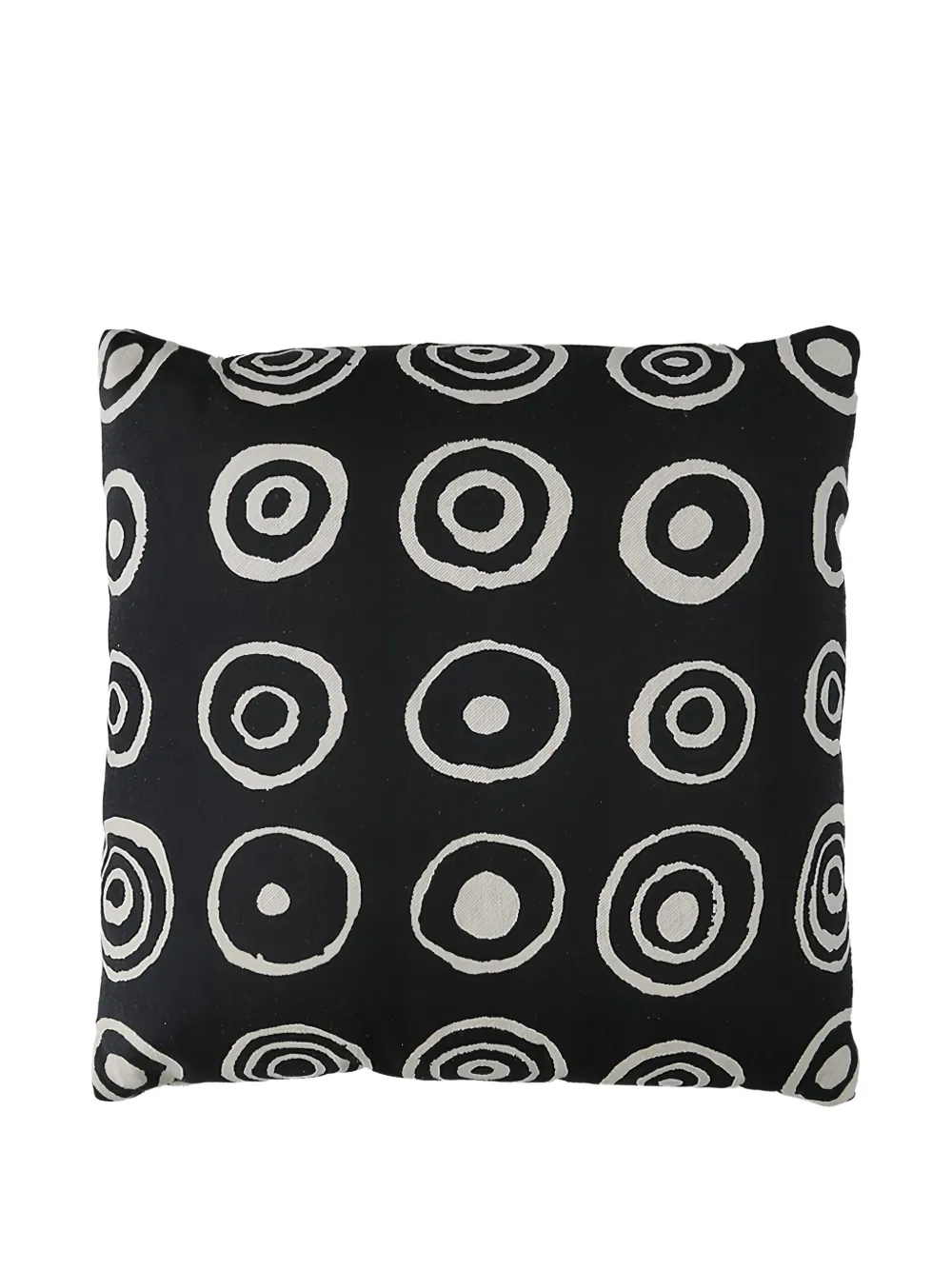 10 Corso Como Signature Circles Jacquard Pillow In Black