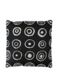 10 CORSO COMO signature circles jacquard pillow - Black