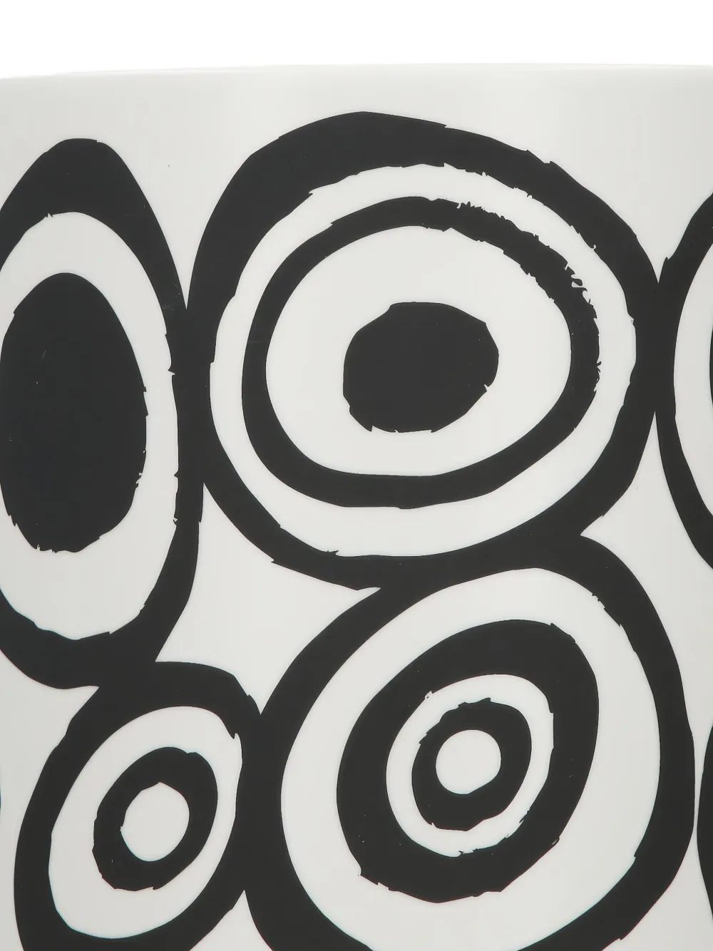  10 Corso Como Signature Circles-pattern Ceramic Vase - White 
