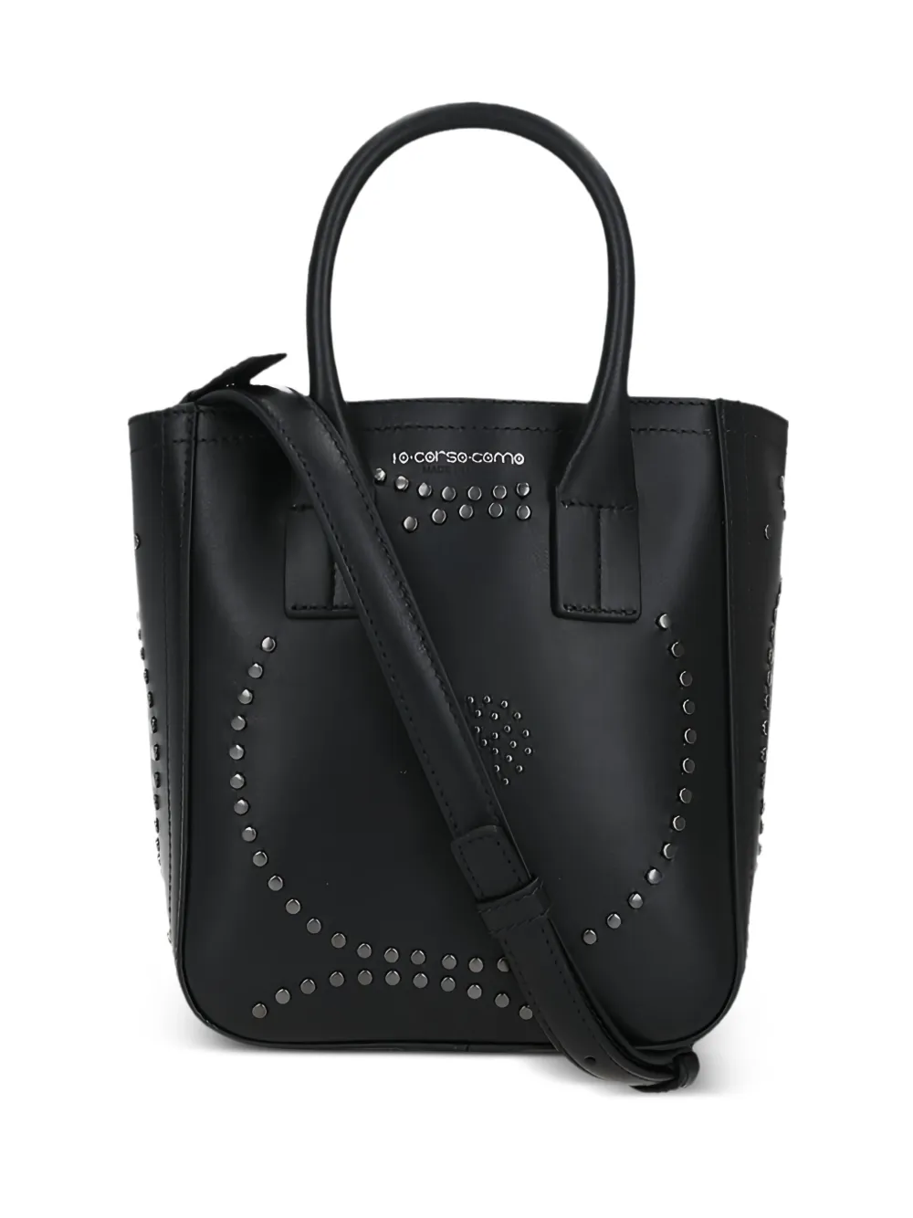 10 CORSO COMO studded tote bag | Black | Image 1