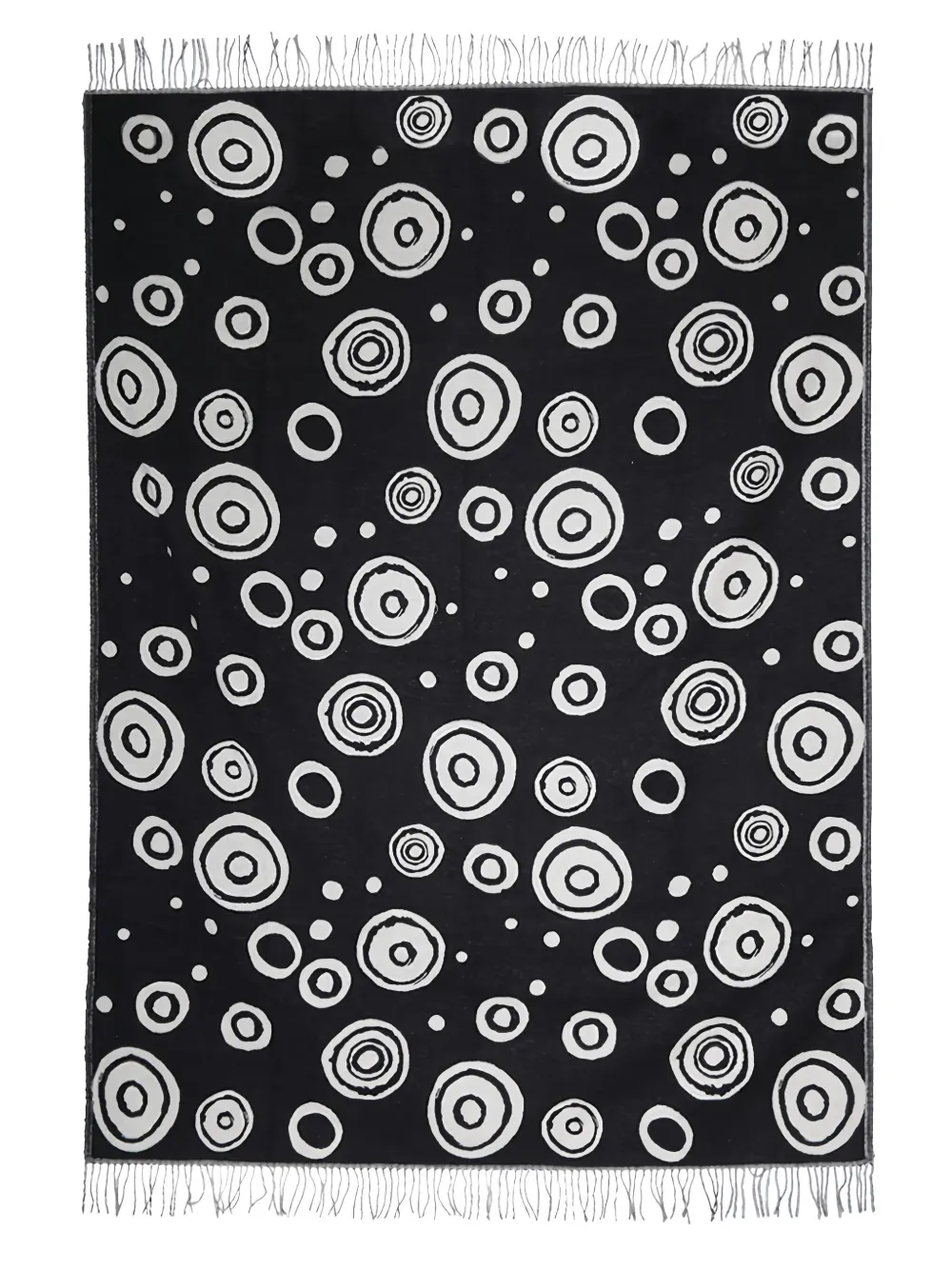 10 CORSO COMO circle-pattern reversible blanket | Blankets & Throws | Image 2