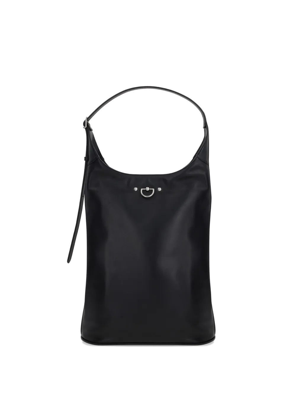 Durazzi Milano  D-ring detail shoulder bag | Black | Image 1