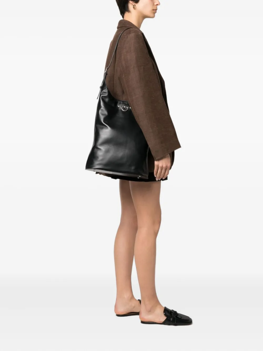 Durazzi Milano  D-ring detail shoulder bag | Image 2