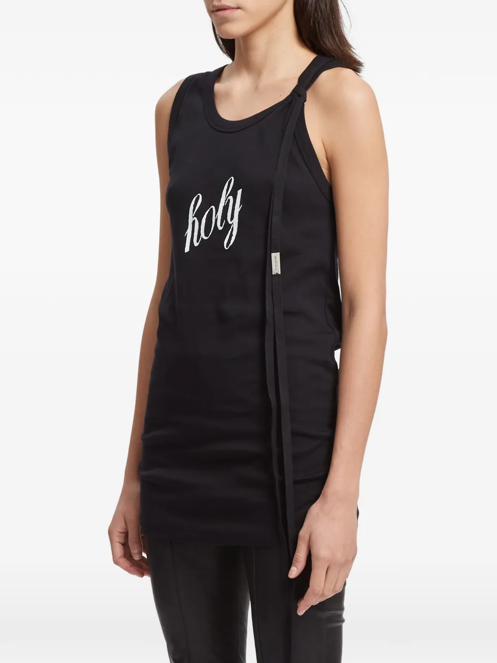 Ann Demeulemeester Seva Holy tanktop Zwart