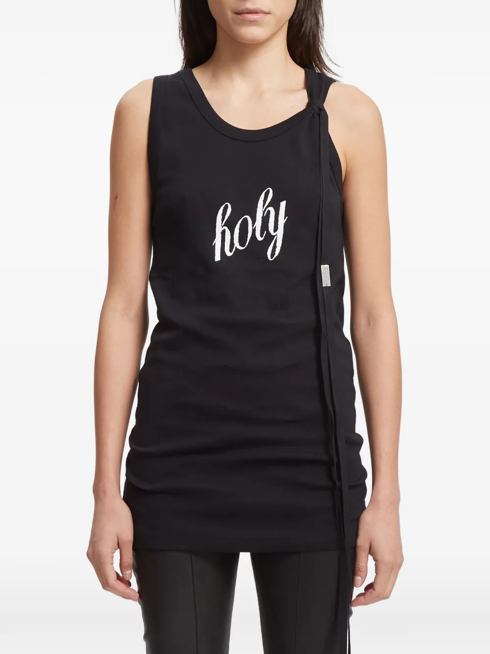 Ann Demeulemeester Seva Holy tank top - Nero