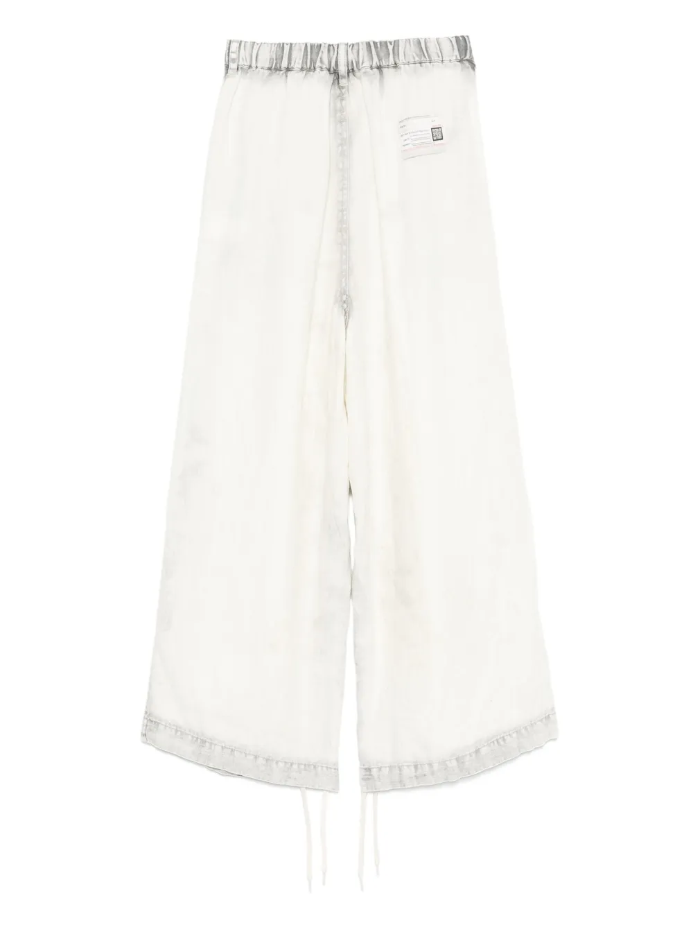 Maison MIHARA YASUHIRO cotton flared trousers | Flared & Bell-Bottom Pants | Image 2