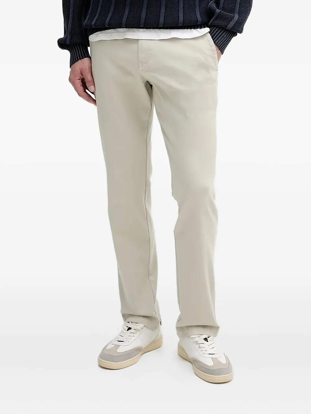 BOSS drawstring-cuffed trousers | Neutrals | Image 1