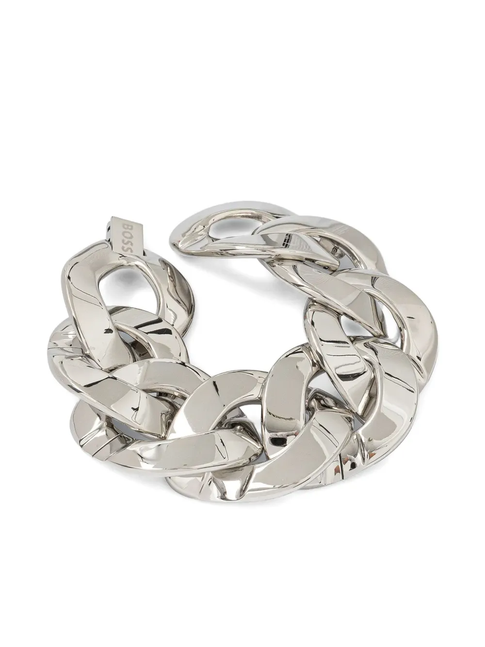 BOSS chain-link bracelet | Silver | Image 1
