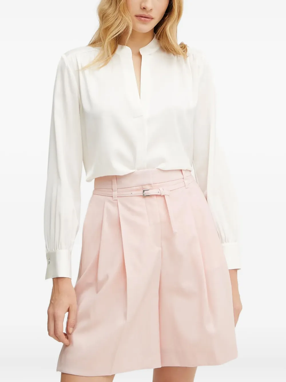 BOSS long sleeve blouse | Neutrals | Image 1