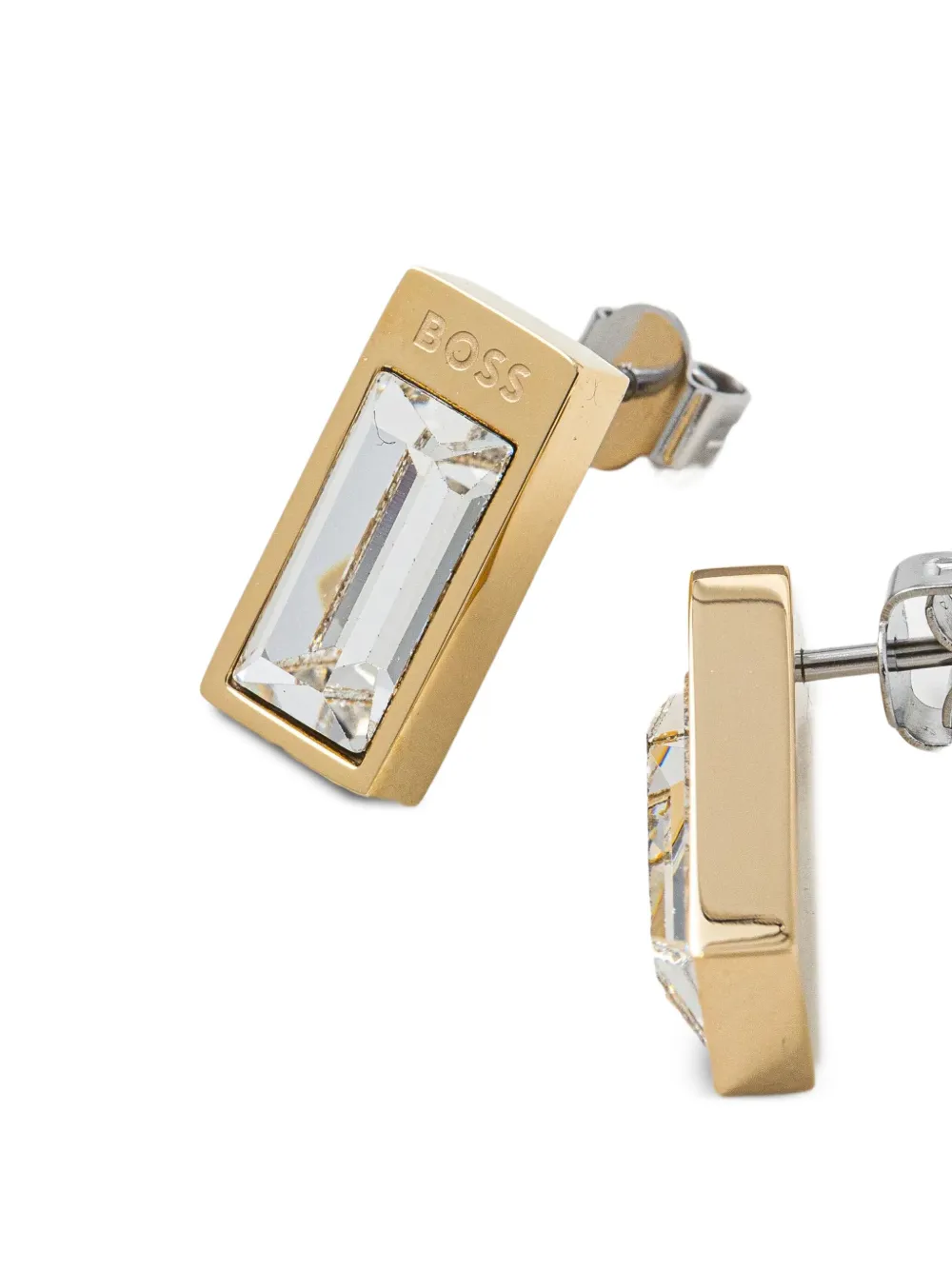 BOSS aretes con detalles de cristal | Image 2