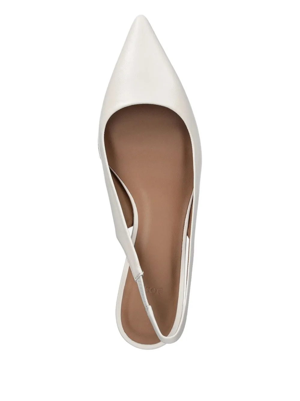 BOSS slingback heeled pumps White