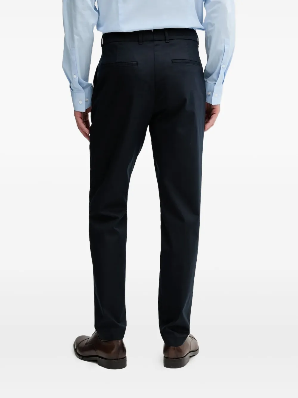 BOSS Plooibroek - Blauw