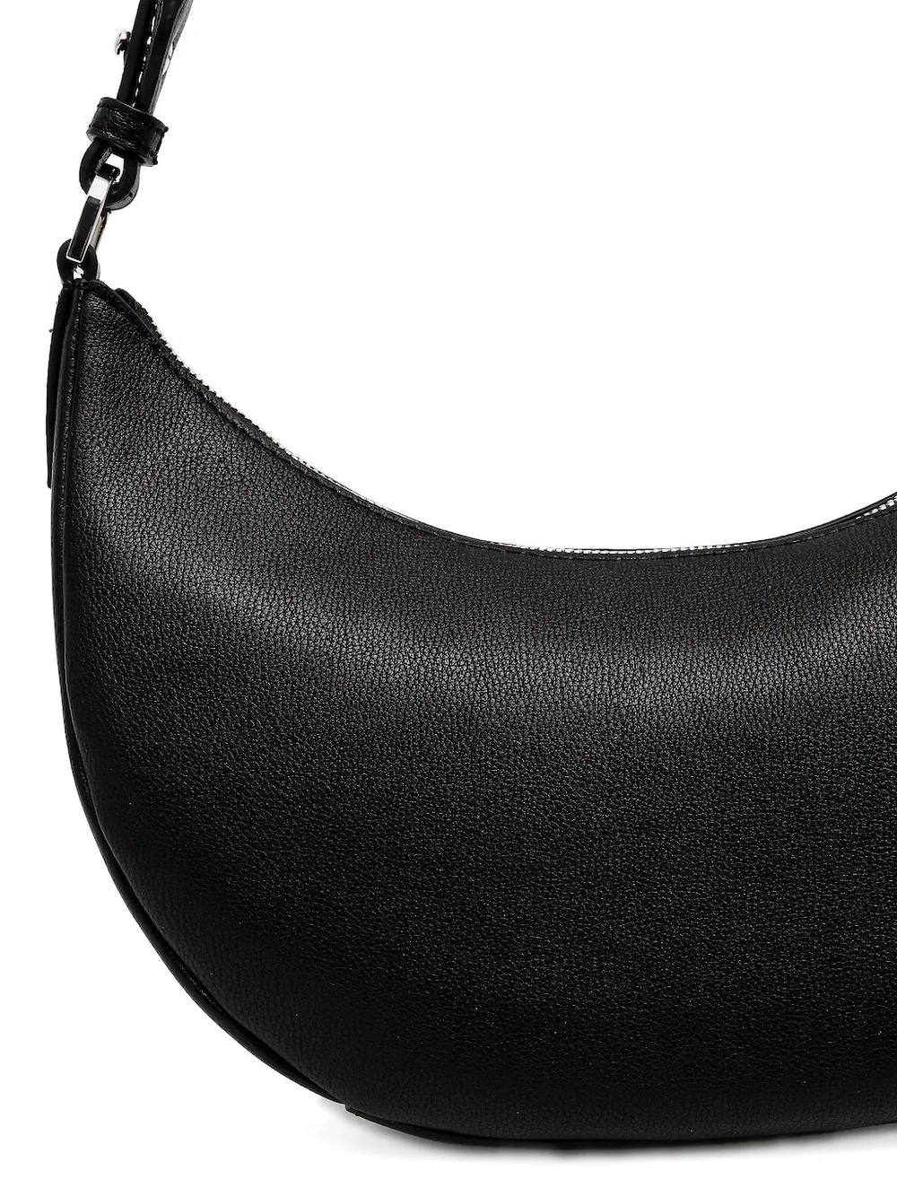 BOSS Crescent mini-tas met logo-reliëf Zwart