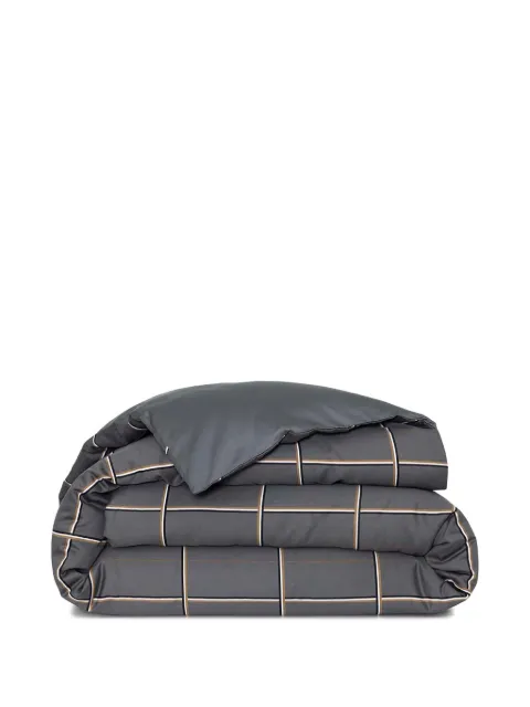 BOSS grid-pattern duvet cover (200cm x 200cm)
