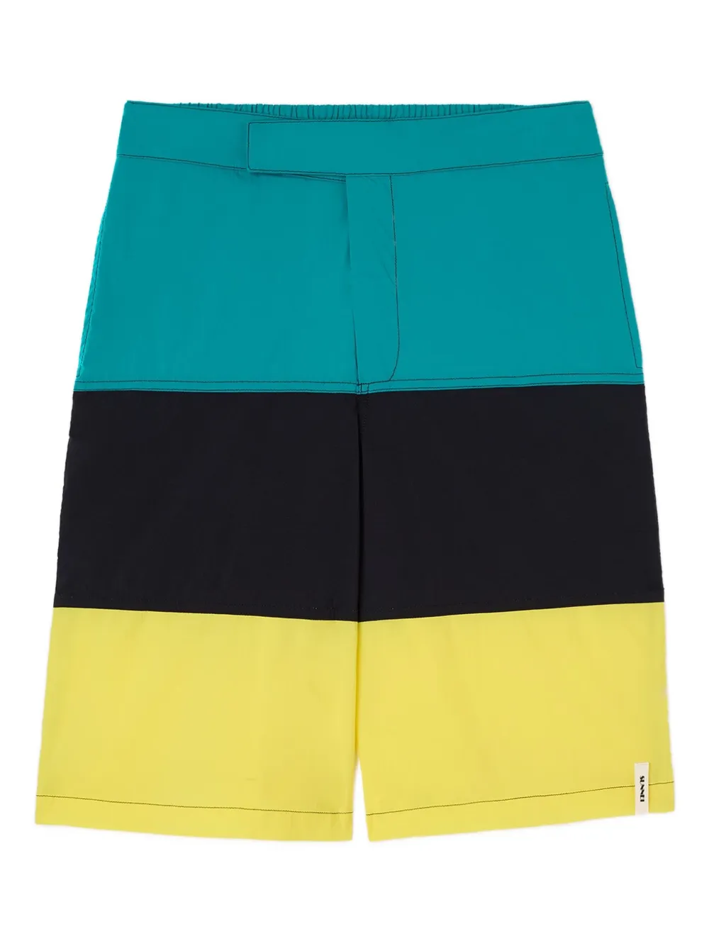 Sunnei panelled swim shorts Blauw